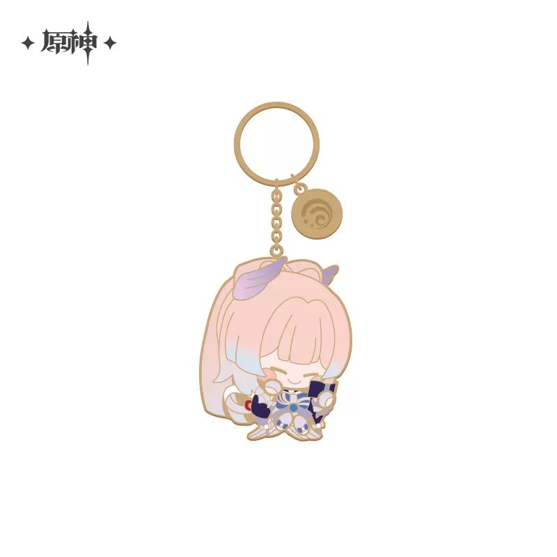 [OFFICIAL] Genshin Impact Cute Character Metal Keychain - Teyvat Tavern - Genshin Impact & Honkai Star Rail & 3Z Merch