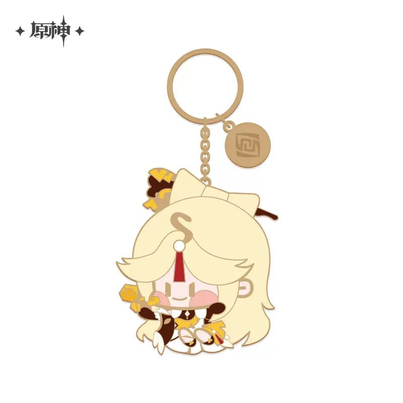 [OFFICIAL] Genshin Impact Cute Character Metal Keychain - Teyvat Tavern - Genshin Impact & Honkai Star Rail & 3Z Merch