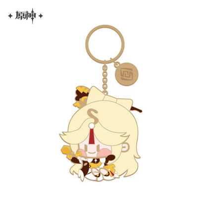 [OFFICIAL] Genshin Impact Cute Character Metal Keychain - Teyvat Tavern - Genshin Impact & Honkai Star Rail & 3Z Merch