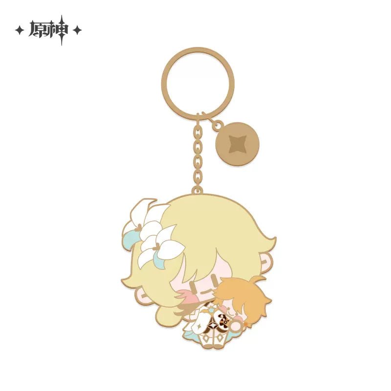 [OFFICIAL] Genshin Impact Cute Character Metal Keychain - Teyvat Tavern - Genshin Impact & Honkai Star Rail & 3Z Merch