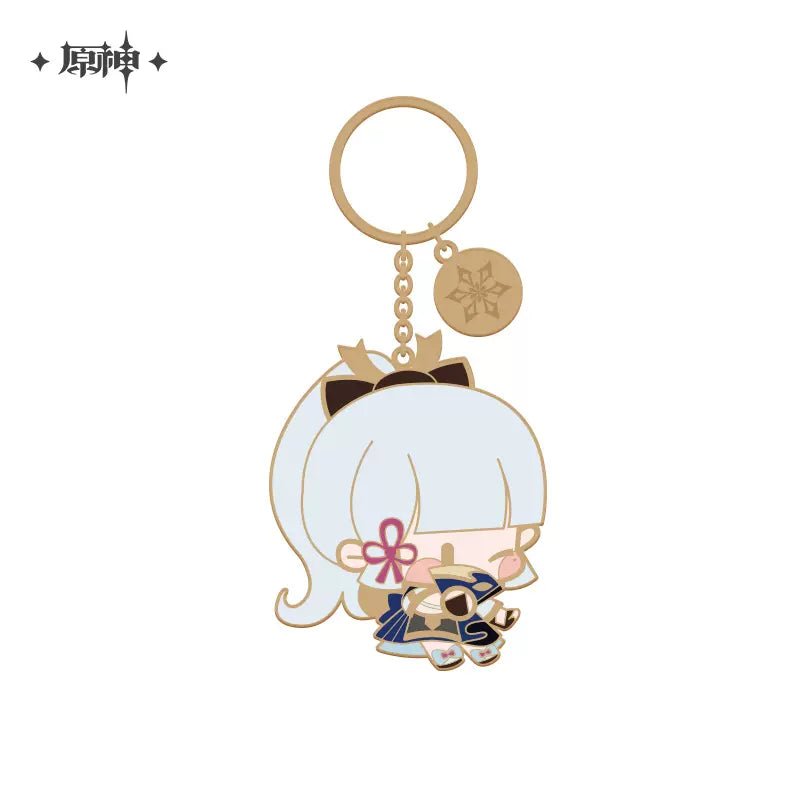 [OFFICIAL] Genshin Impact Cute Character Metal Keychain - Teyvat Tavern - Genshin Impact & Honkai Star Rail & 3Z Merch