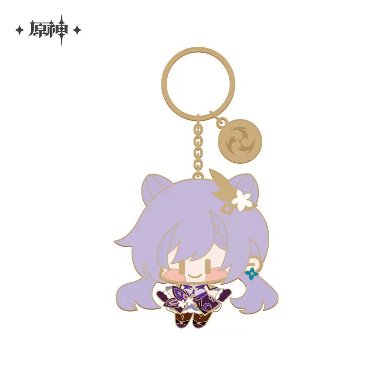 [OFFICIAL] Genshin Impact Cute Character Metal Keychain - Teyvat Tavern - Genshin Impact & Honkai Star Rail & 3Z Merch