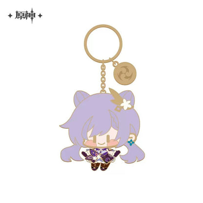 [OFFICIAL] Genshin Impact Cute Character Metal Keychain - Teyvat Tavern - Genshin Impact & Honkai Star Rail & 3Z Merch