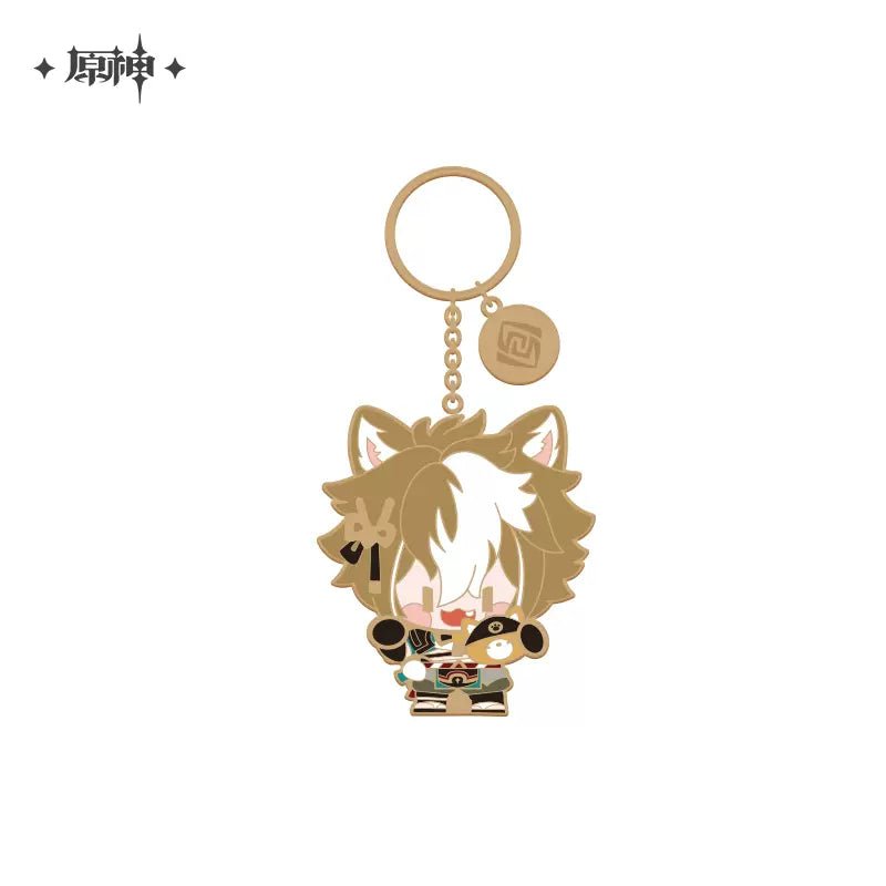[OFFICIAL] Genshin Impact Cute Character Metal Keychain - Teyvat Tavern - Genshin Impact & Honkai Star Rail & 3Z Merch