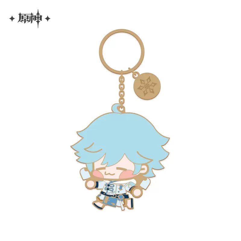 [OFFICIAL] Genshin Impact Cute Character Metal Keychain - Teyvat Tavern - Genshin Impact & Honkai Star Rail & 3Z Merch