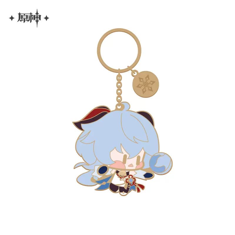 [OFFICIAL] Genshin Impact Cute Character Metal Keychain - Teyvat Tavern - Genshin Impact & Honkai Star Rail & 3Z Merch