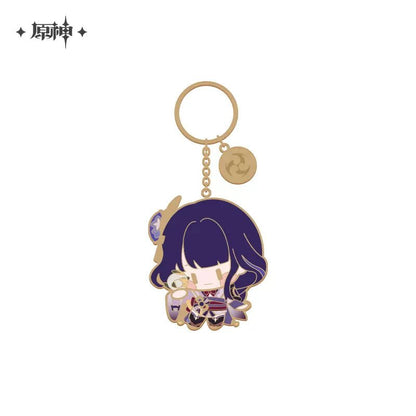 [OFFICIAL] Genshin Impact Cute Character Metal Keychain - Teyvat Tavern - Genshin Impact & Honkai Star Rail & 3Z Merch