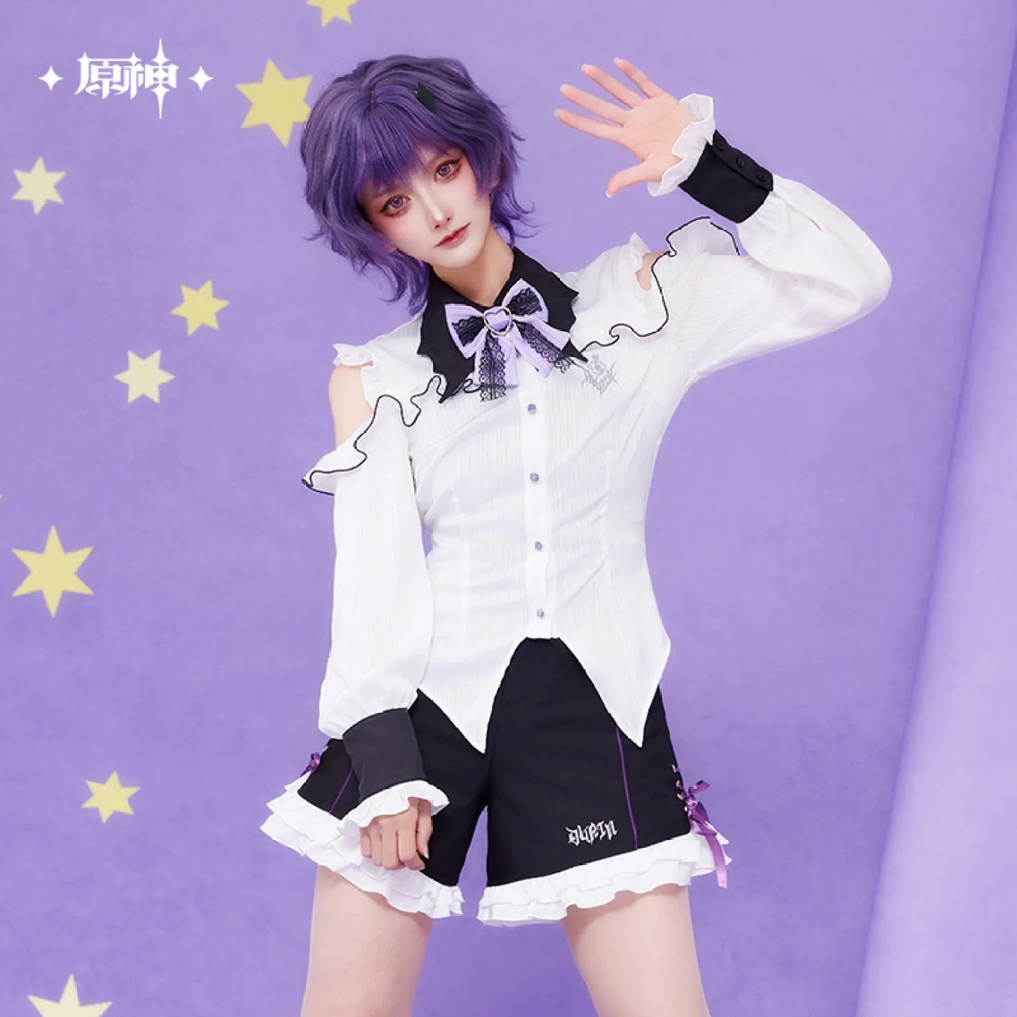[OFFICIAL] Genshin Impact Durin Impression Series Clothes - Long - sleeved Off - shoulder Shirt - Teyvat Tavern - Genshin Impact & Honkai Star Rail & 3Z Merch