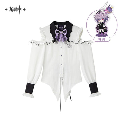 [OFFICIAL] Genshin Impact Durin Impression Series Clothes - Long - sleeved Off - shoulder Shirt - Teyvat Tavern - Genshin Impact & Honkai Star Rail & 3Z Merch