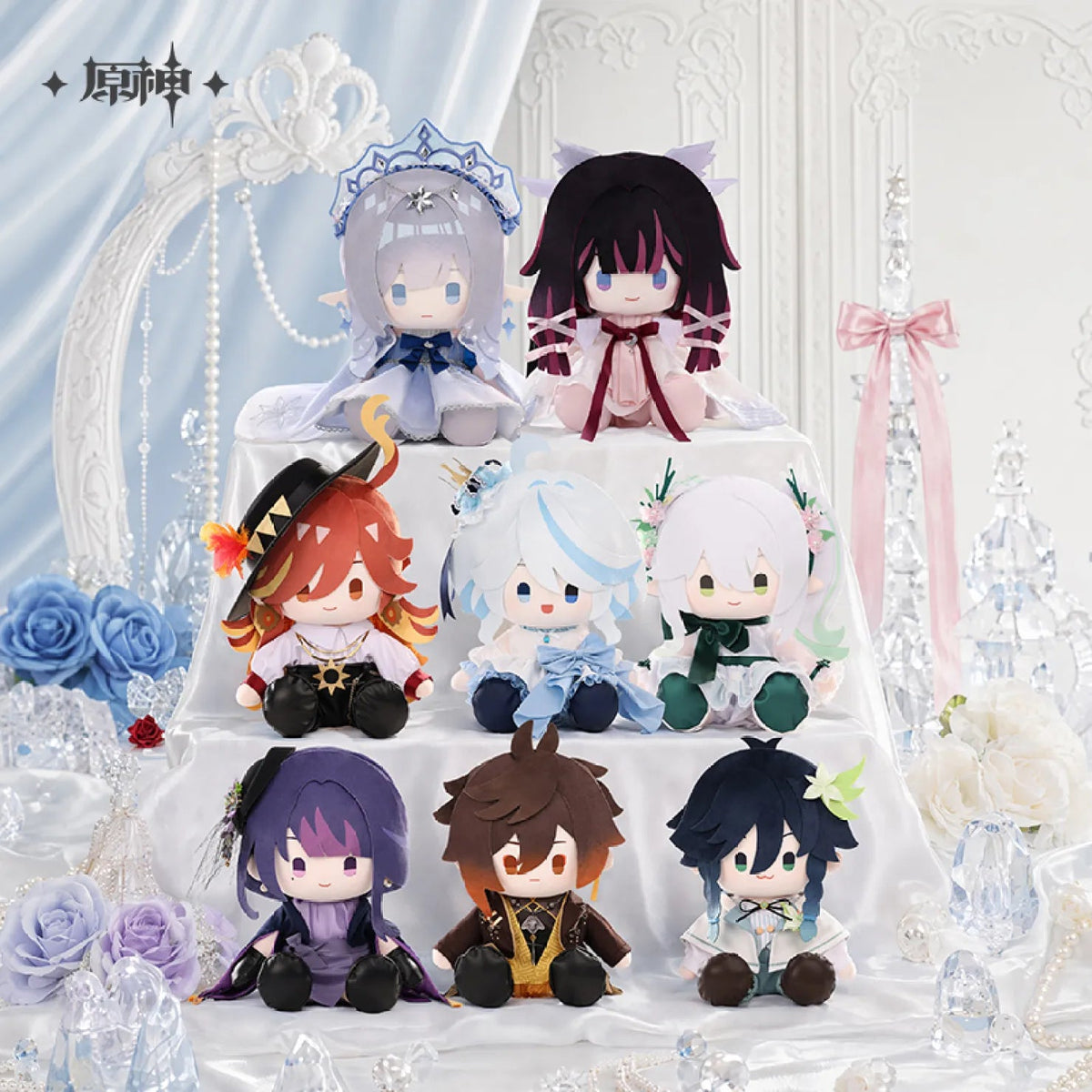 [OFFICIAL] Genshin Impact Feast of the Gods Series Sitting Dress-up Plushies Doll - Teyvat Tavern - Genshin Impact & Honkai Star Rail & 3Z Merch