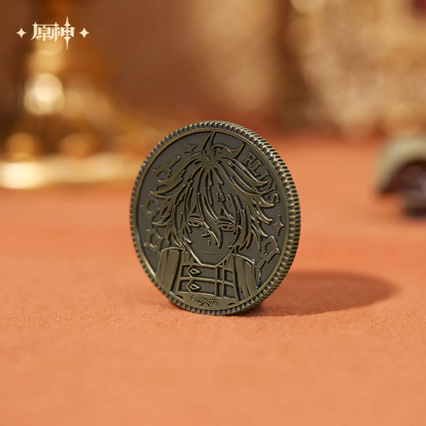 [OFFICIAL] Genshin Impact Flins Decision Lucky Coin Necklace - Teyvat Tavern - Genshin Impact & Honkai Star Rail & 3Z Merch