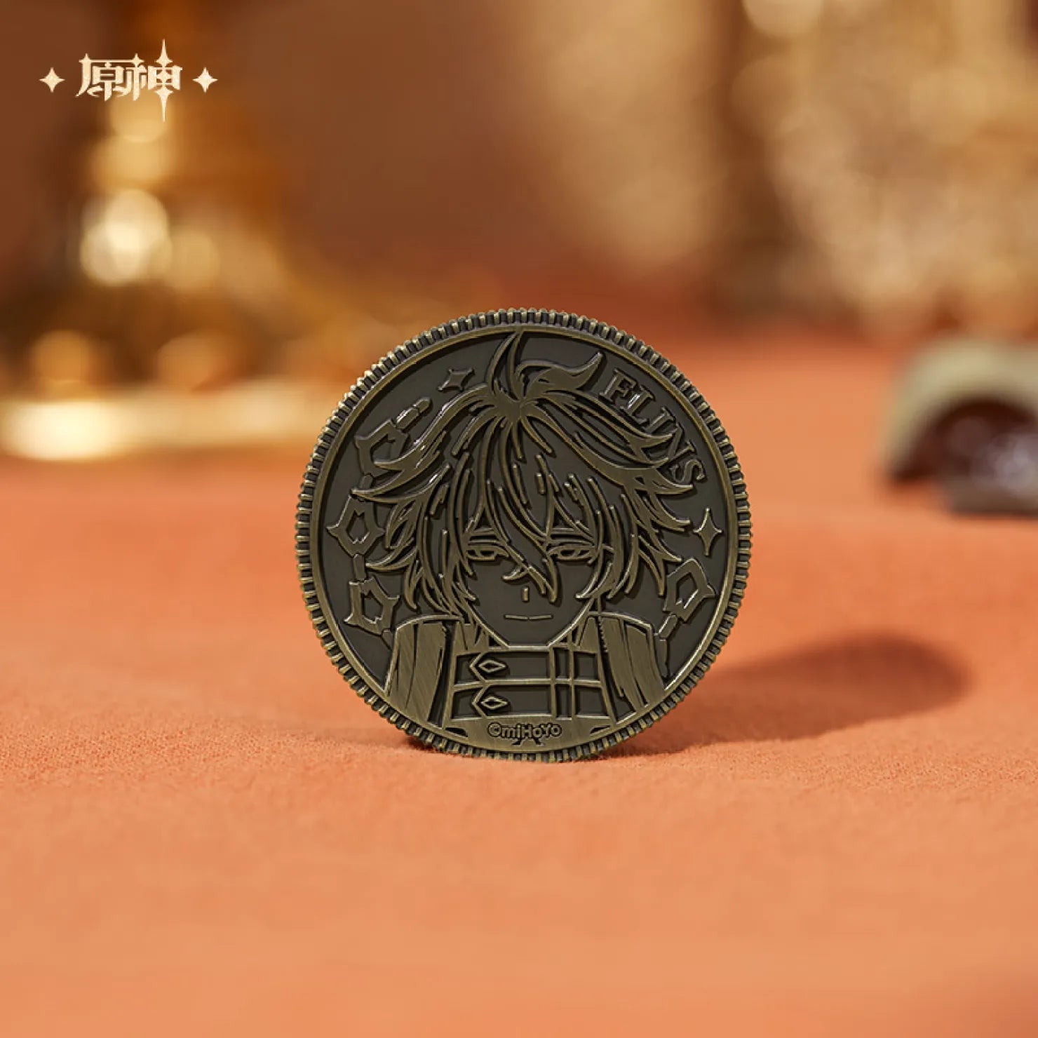 [OFFICIAL] Genshin Impact Flins Decision Lucky Coin Necklace - Teyvat Tavern - Genshin Impact & Honkai Star Rail & 3Z Merch