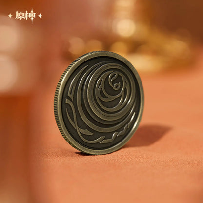 [OFFICIAL] Genshin Impact Flins Decision Lucky Coin Necklace - Teyvat Tavern - Genshin Impact & Honkai Star Rail & 3Z Merch