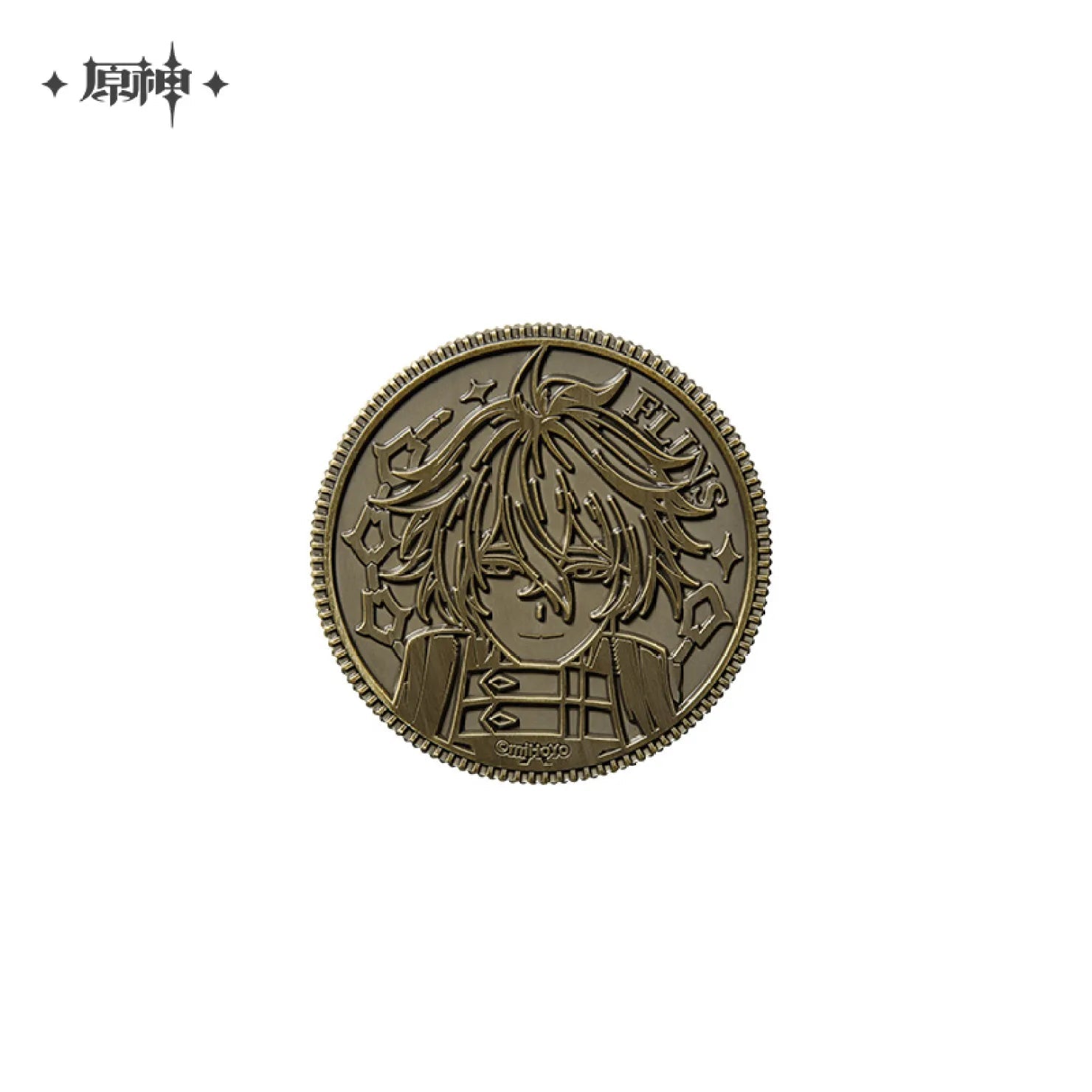 [OFFICIAL] Genshin Impact Flins Decision Lucky Coin Necklace - Teyvat Tavern - Genshin Impact & Honkai Star Rail & 3Z Merch
