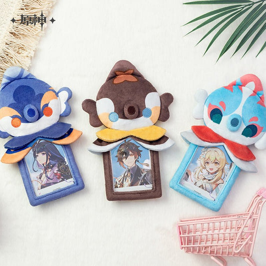 [OFFICIAL] Genshin Impact Fontaine Bubbly Seahorse Plush Card Holder - Teyvat Tavern - Genshin Impact & Honkai Star Rail & 3Z Merch