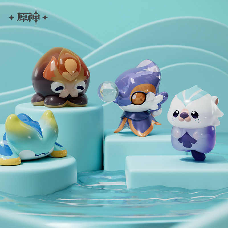 Genshin Impact Fontaine Marine Life Blind Bag Toy / Storage Jar