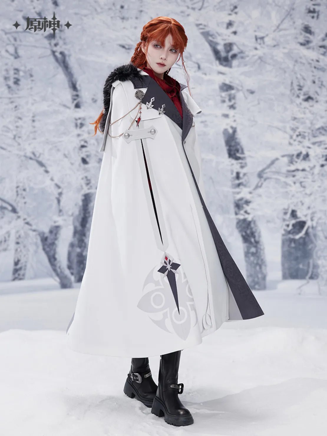 [OFFICIAL] Genshin Impact Frost and Flame Fatui Harbinger Impression Cloak - Teyvat Tavern - Genshin Impact & Honkai Star Rail & 3Z Merch