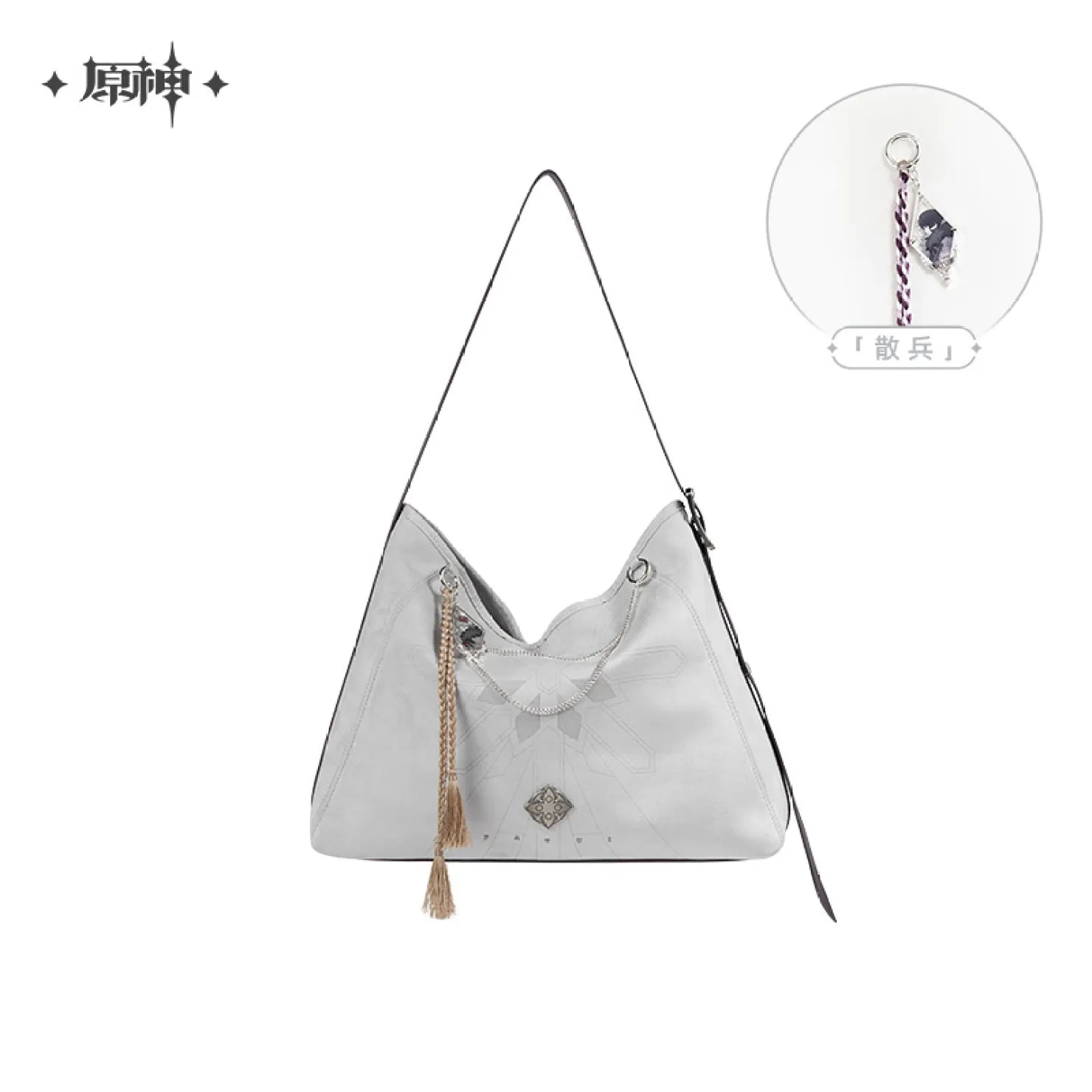 [OFFICIAL] Genshin Impact Frost and Flame Fatui Harbinger Impression Crossbody Bag - Teyvat Tavern - Genshin Impact & Honkai Star Rail & 3Z Merch