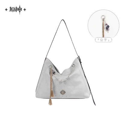 [OFFICIAL] Genshin Impact Frost and Flame Fatui Harbinger Impression Crossbody Bag - Teyvat Tavern - Genshin Impact & Honkai Star Rail & 3Z Merch