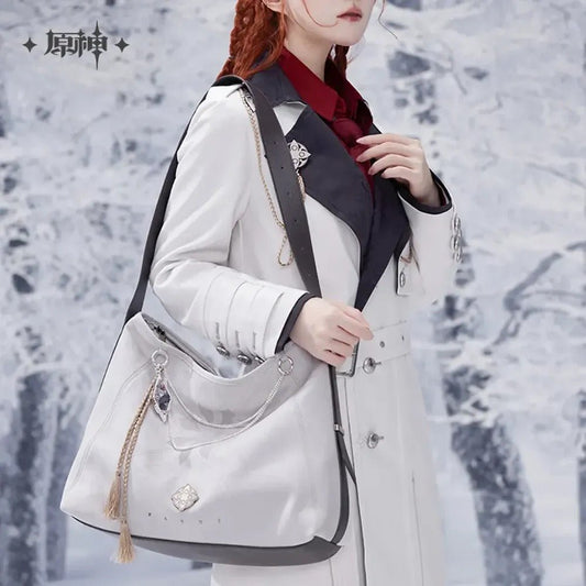 [OFFICIAL] Genshin Impact Frost and Flame Fatui Harbinger Impression Crossbody Bag - Teyvat Tavern - Genshin Impact & Honkai Star Rail & 3Z Merch