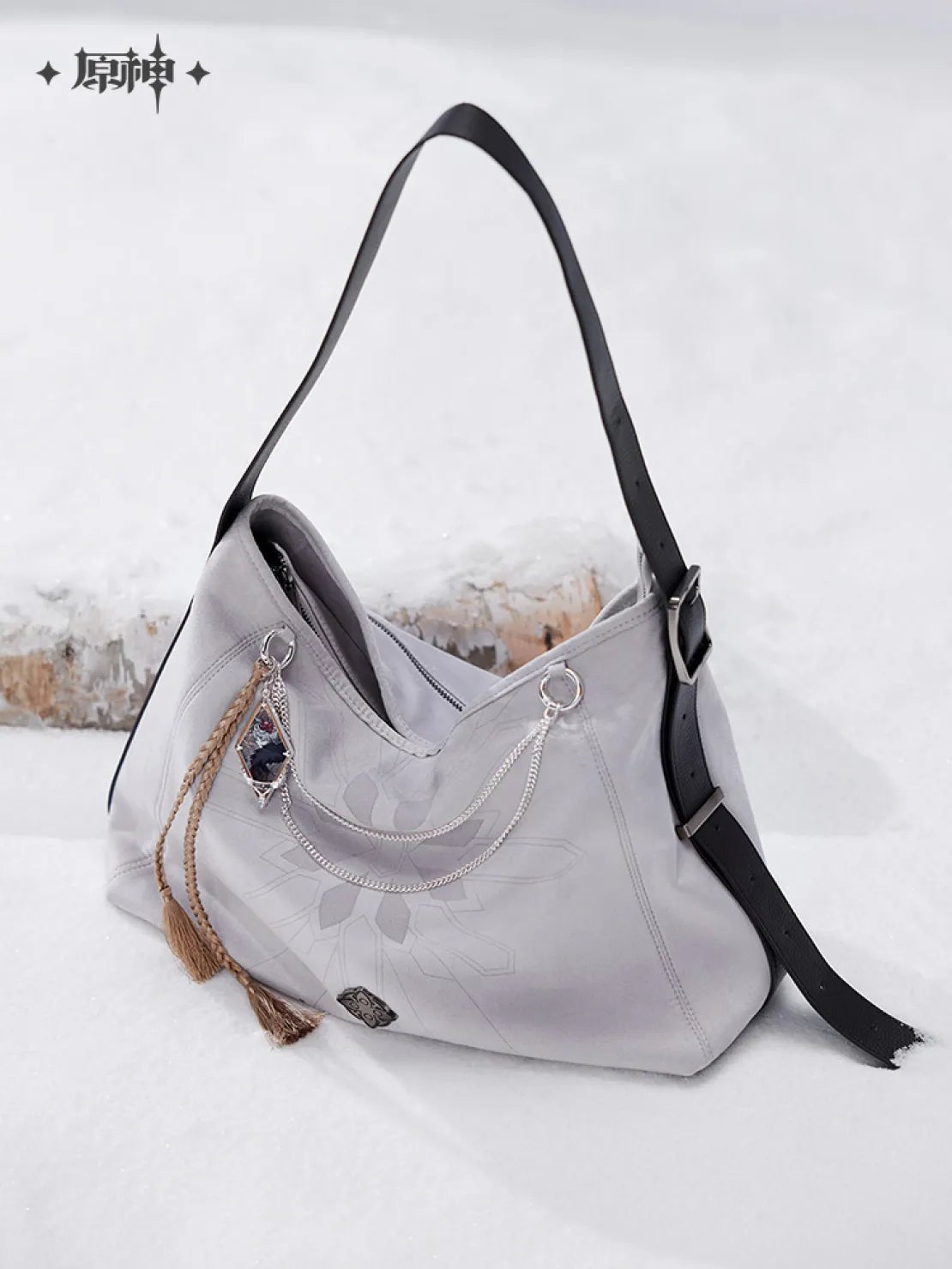 [OFFICIAL] Genshin Impact Frost and Flame Fatui Harbinger Impression Crossbody Bag - Teyvat Tavern - Genshin Impact & Honkai Star Rail & 3Z Merch