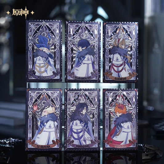 [OFFICIAL] Genshin Impact Frost and Flame Fatui Harbinger Impression Light - Refractive Card Blind Box - Teyvat Tavern - Genshin Impact & Honkai Star Rail & 3Z Merch