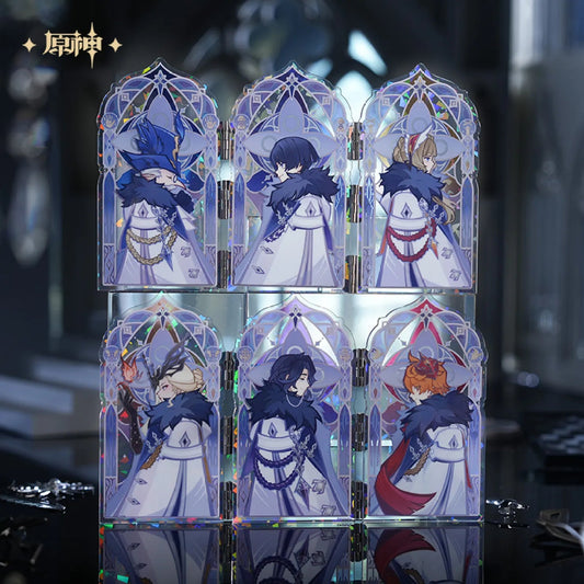 [OFFICIAL] Genshin Impact Frost and Flame Fatui Harbinger Impression Light - Transmitting Acrylic Standee Blind Box - Teyvat Tavern - Genshin Impact & Honkai Star Rail & 3Z Merch