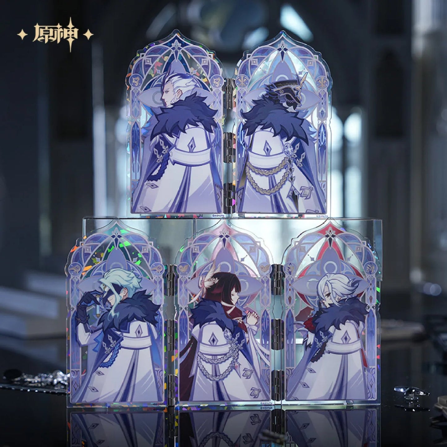 [OFFICIAL] Genshin Impact Frost and Flame Fatui Harbinger Impression Light - Transmitting Acrylic Standee Blind Box - Teyvat Tavern - Genshin Impact & Honkai Star Rail & 3Z Merch