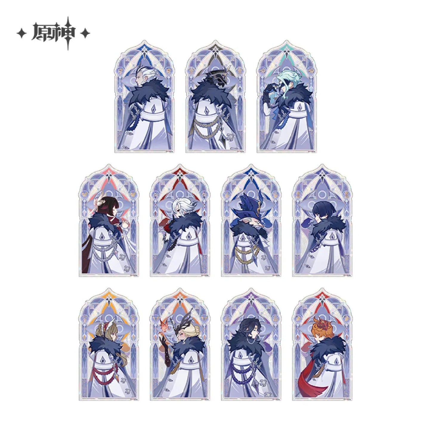 [OFFICIAL] Genshin Impact Frost and Flame Fatui Harbinger Impression Light - Transmitting Acrylic Standee Blind Box - Teyvat Tavern - Genshin Impact & Honkai Star Rail & 3Z Merch