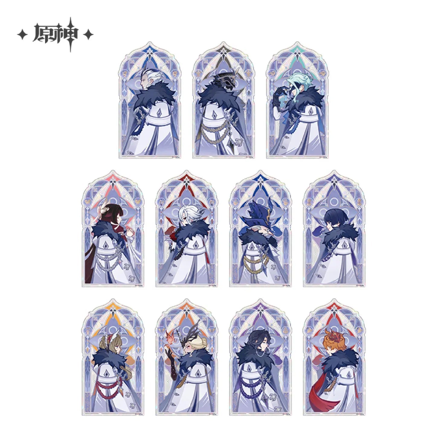 [OFFICIAL] Genshin Impact Frost and Flame Fatui Harbinger Impression Light - Transmitting Acrylic Standee Blind Box - Teyvat Tavern - Genshin Impact & Honkai Star Rail & 3Z Merch