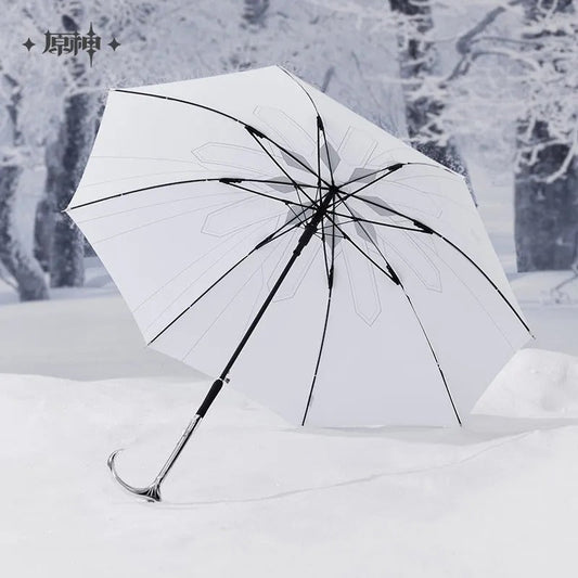 [OFFICIAL] Genshin Impact Frost and Flame Fatui Harbinger Impression Long - Handle Umbrella - Teyvat Tavern - Genshin Impact & Honkai Star Rail & 3Z Merch