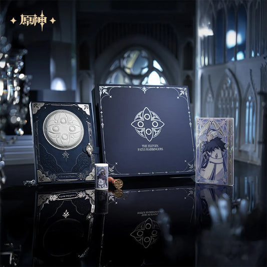 [OFFICIAL] Genshin Impact Frost and Flame Fatui Harbinger Impression Notebook Gift Box - Teyvat Tavern - Genshin Impact & Honkai Star Rail & 3Z Merch