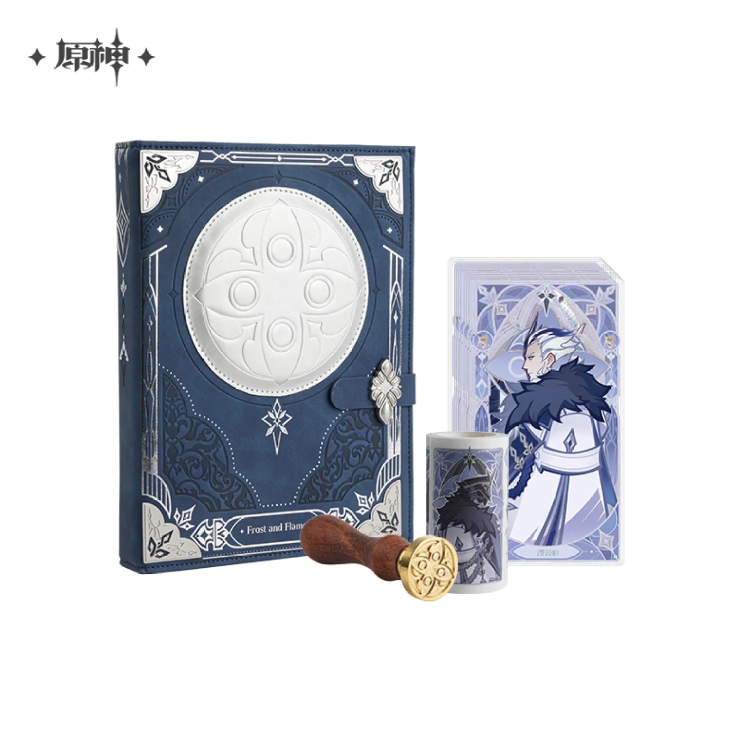 [OFFICIAL] Genshin Impact Frost and Flame Fatui Harbinger Impression Notebook Gift Box - Teyvat Tavern - Genshin Impact & Honkai Star Rail & 3Z Merch