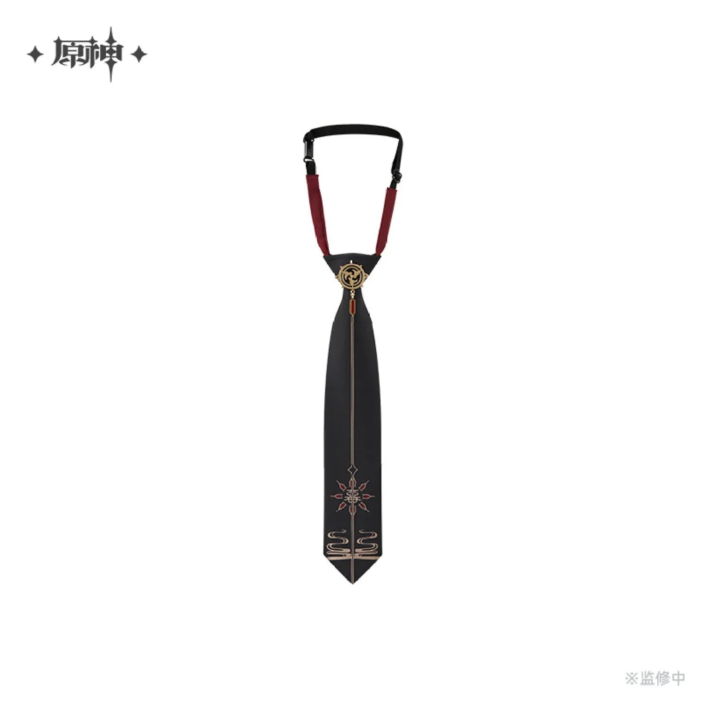 [OFFICIAL] Genshin Impact Frost and Flame Fatui Harbinger Impression Pre - tied Tie - Teyvat Tavern - Genshin Impact & Honkai Star Rail & 3Z Merch