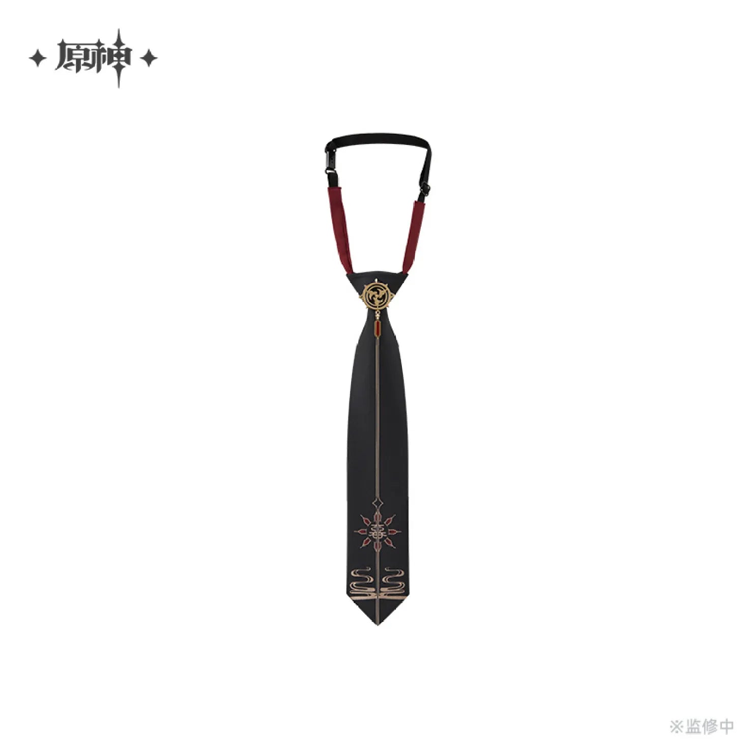 [OFFICIAL] Genshin Impact Frost and Flame Fatui Harbinger Impression Pre - tied Tie - Teyvat Tavern - Genshin Impact & Honkai Star Rail & 3Z Merch