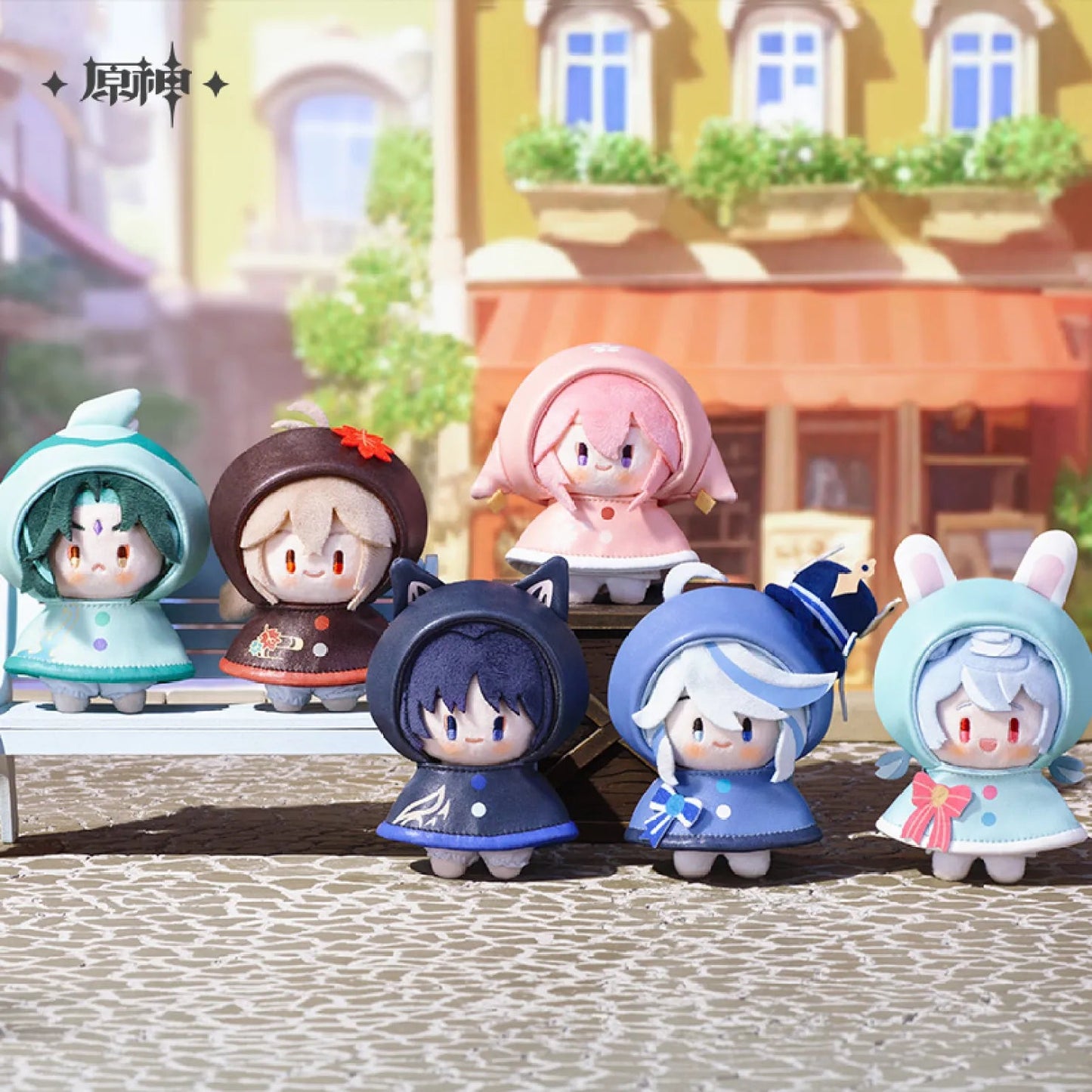 [OFFICIAL] Genshin Impact Fun In The Rain Plush Pendant - Teyvat Tavern - Genshin Impact & Honkai Star Rail & 3Z Merch