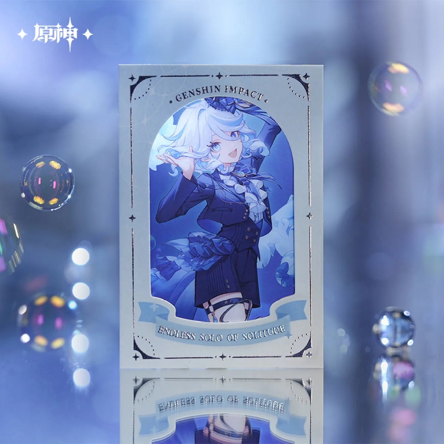 [OFFICIAL] Genshin Impact Furina Endless Solo of Solitude Bluetooth Earphones Gift Box - Teyvat Tavern - Genshin Impact & Honkai Star Rail & 3Z Merch