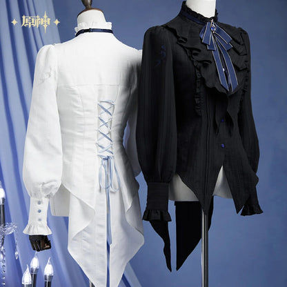 [OFFICIAL] Genshin Impact Furina Impression Series - Long Sleeve Fitted Shirt - Teyvat Tavern - Genshin Impact & Honkai Star Rail & 3Z Merch
