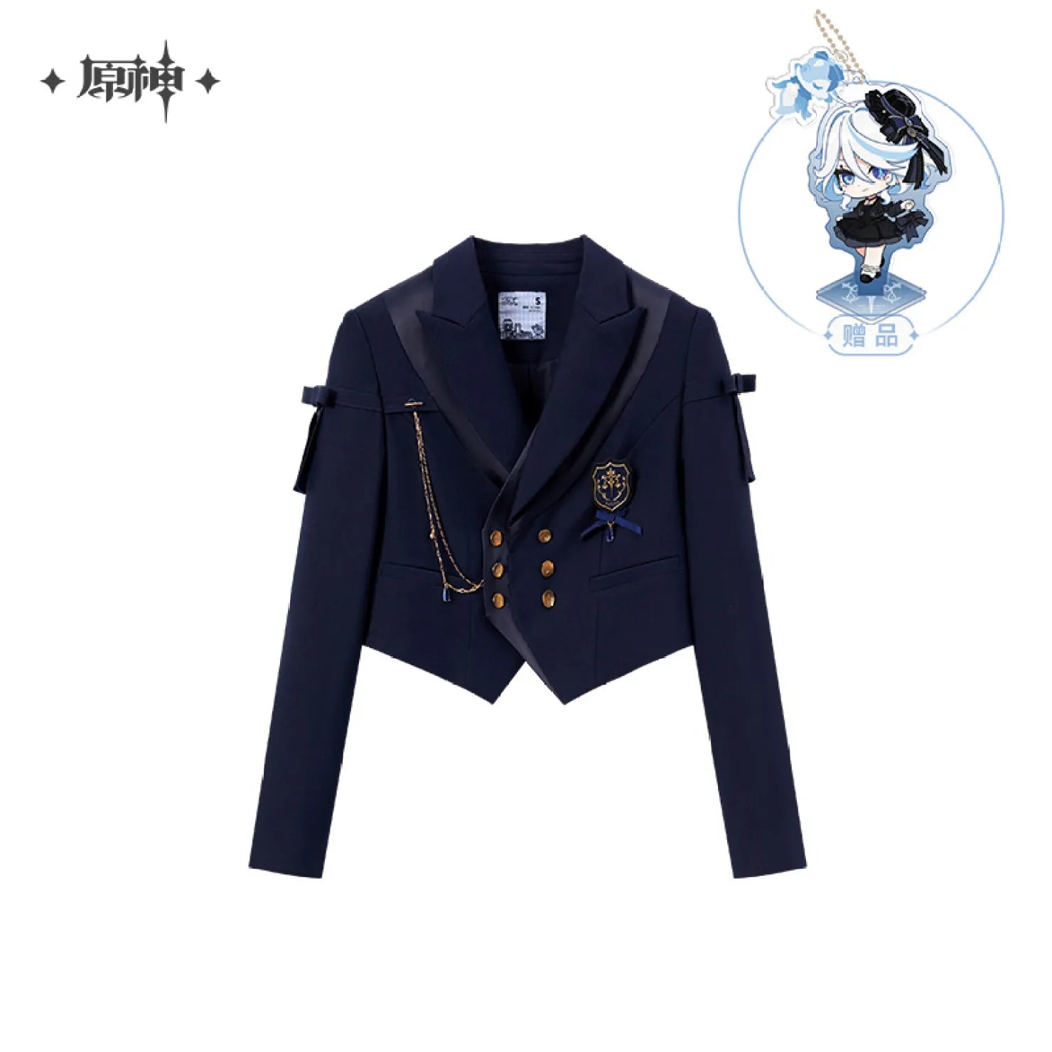 [OFFICIAL] Genshin Impact Furina Impression Series - Short Uniform Jacket - Teyvat Tavern - Genshin Impact & Honkai Star Rail & 3Z Merch