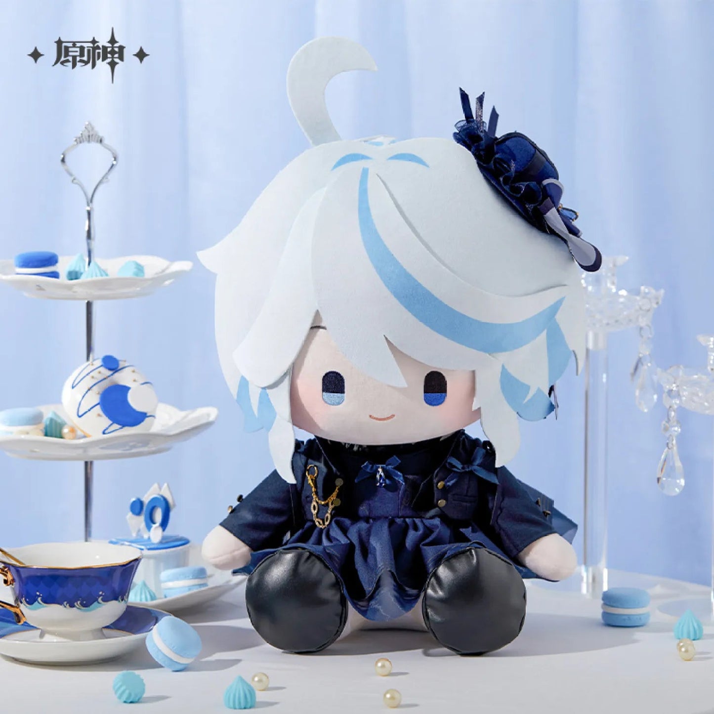 [OFFICIAL] Genshin Impact Furina Impression Sitting Plush Doll - Teyvat Tavern - Genshin Impact & Honkai Star Rail & 3Z Merch