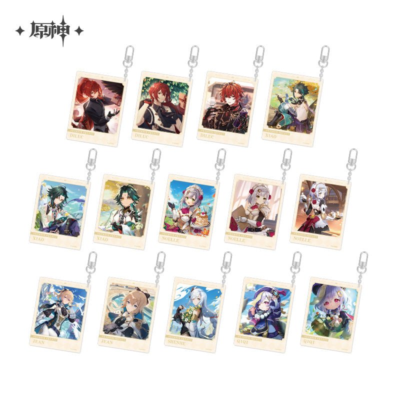 [OFFICIAL] Genshin Impact Happy Birthday Series Character Acrylic Pendant - Teyvat Tavern - Genshin Impact & Honkai Star Rail & 3Z Merch
