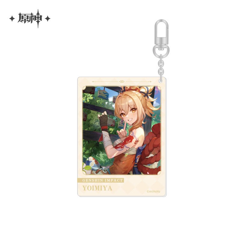 [OFFICIAL] Genshin Impact Happy Birthday Series Character Acrylic Pendant - Teyvat Tavern - Genshin Impact & Honkai Star Rail & 3Z Merch