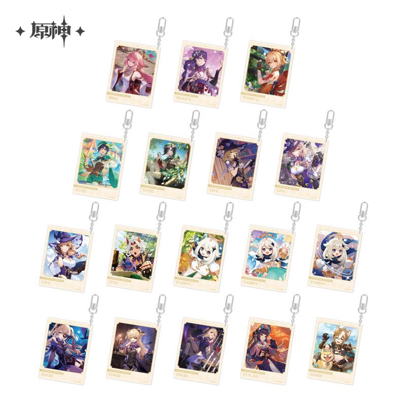 [OFFICIAL] Genshin Impact Happy Birthday Series Character Acrylic Pendant - Teyvat Tavern - Genshin Impact & Honkai Star Rail & 3Z Merch