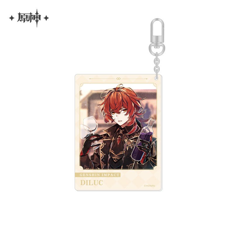 [OFFICIAL] Genshin Impact Happy Birthday Series Character Acrylic Pendant - Teyvat Tavern - Genshin Impact & Honkai Star Rail & 3Z Merch