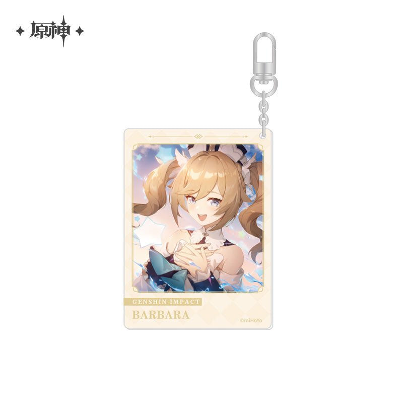 [OFFICIAL] Genshin Impact Happy Birthday Series Character Acrylic Pendant - Teyvat Tavern - Genshin Impact & Honkai Star Rail & 3Z Merch
