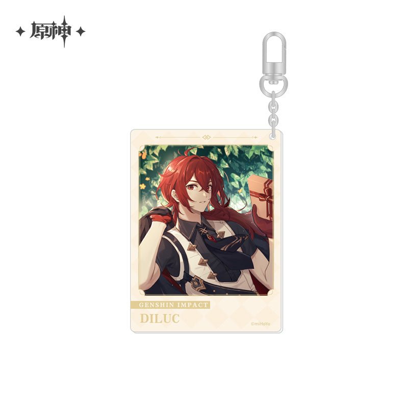 [OFFICIAL] Genshin Impact Happy Birthday Series Character Acrylic Pendant - Teyvat Tavern - Genshin Impact & Honkai Star Rail & 3Z Merch