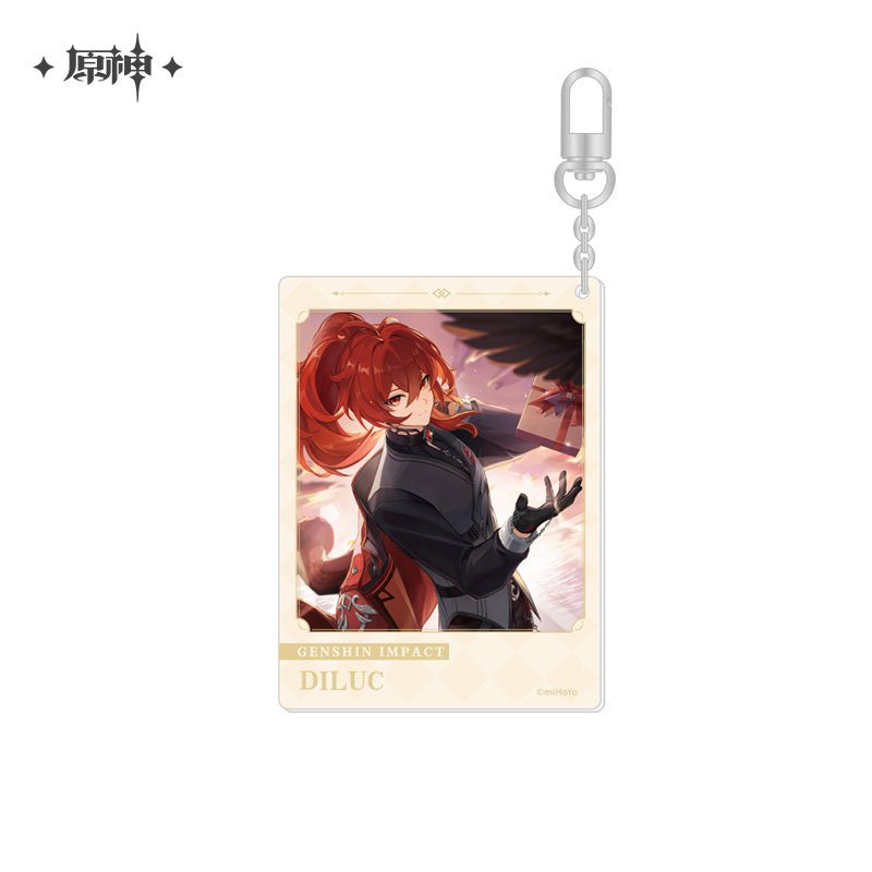 [OFFICIAL] Genshin Impact Happy Birthday Series Character Acrylic Pendant - Teyvat Tavern - Genshin Impact & Honkai Star Rail & 3Z Merch