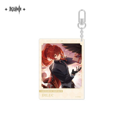[OFFICIAL] Genshin Impact Happy Birthday Series Character Acrylic Pendant - Teyvat Tavern - Genshin Impact & Honkai Star Rail & 3Z Merch