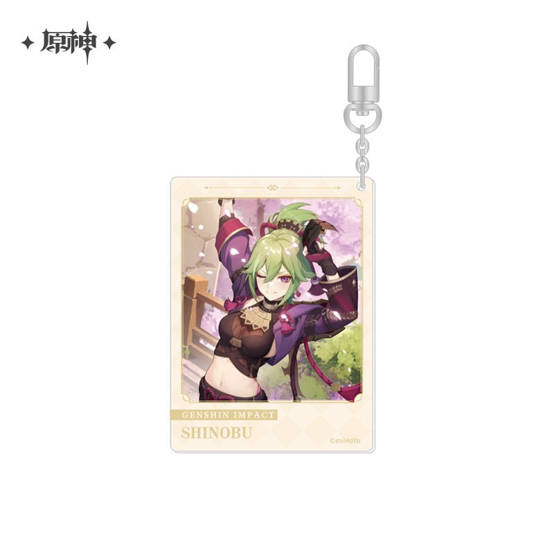 [OFFICIAL] Genshin Impact Happy Birthday Series Character Acrylic Pendant - Teyvat Tavern - Genshin Impact & Honkai Star Rail & 3Z Merch
