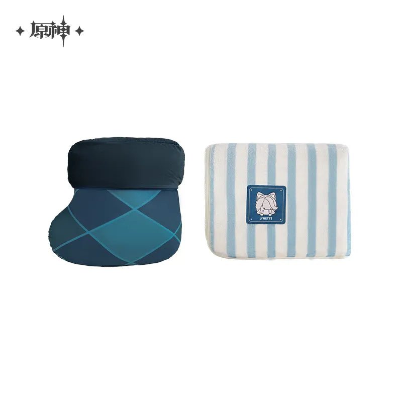 [OFFICIAL] Genshin Impact House of The Hearth Winter Series Pillow and Blanket Set - Teyvat Tavern - Genshin Impact & Honkai Star Rail & 3Z Merch